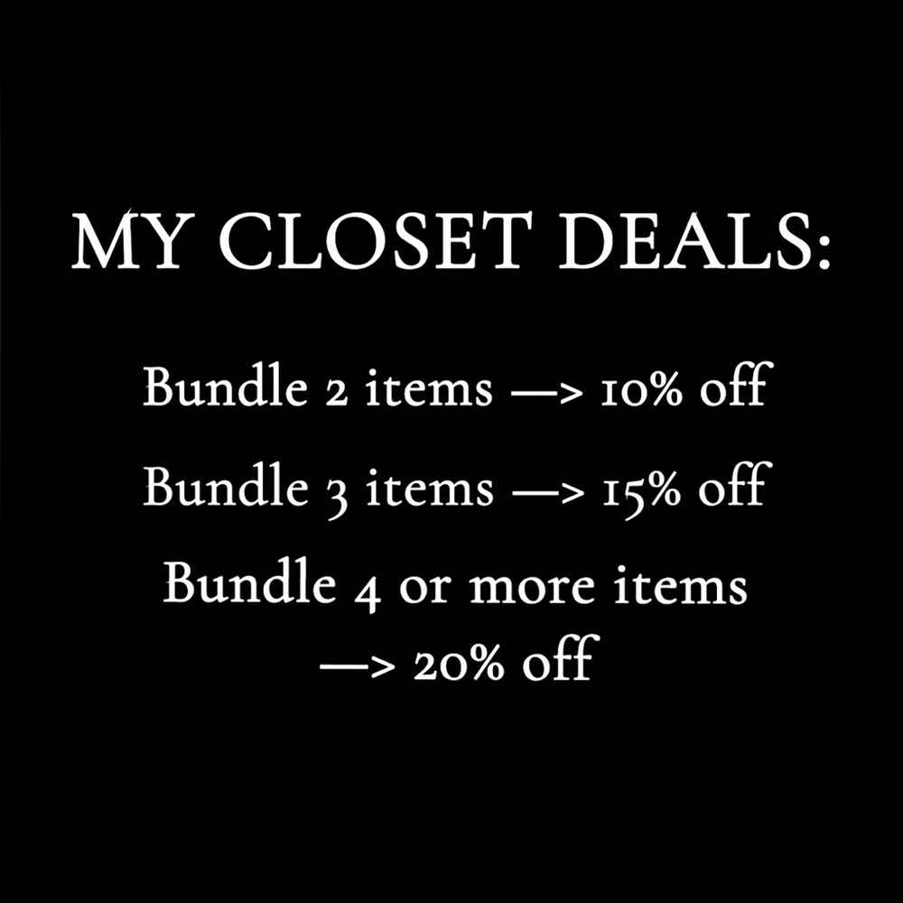 Bundle Deals!!